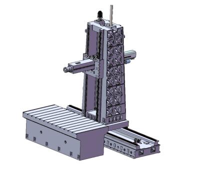 KCAB-XYZ5010中置數(shù)控動柱臥式重型銑鏜床技術(shù)參數(shù)