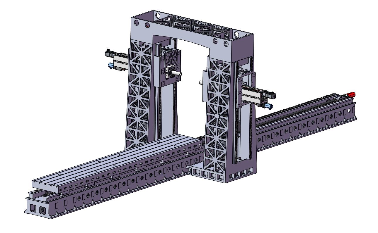 AB-HTXYZ130002200-3000雙柱臥式數(shù)控精密對頭鏜銑床