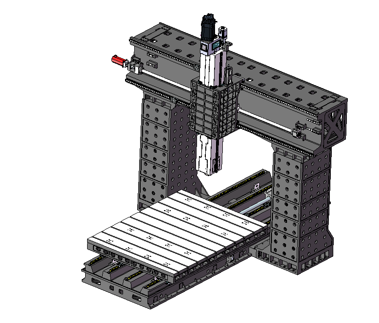 JMAB-4030-1500特殊重型數(shù)控定梁龍門式加工中心