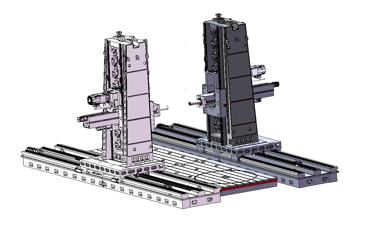 HATK69160-9025-2525数控双柱落地卧式镗铣