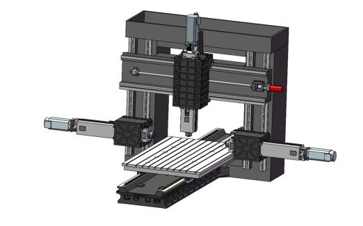 HTXG-8040-9重切數控龍門動梁立臥加工中心
