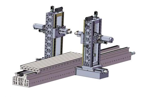 JMAB-40120-1800數(shù)控對置鏜銑床技術(shù)參數(shù)