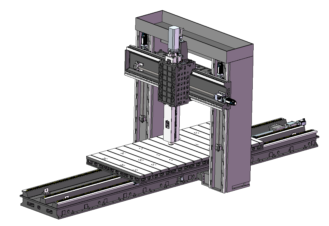 JMDL-6030動(dòng)梁數(shù)控龍門(mén)加工中心