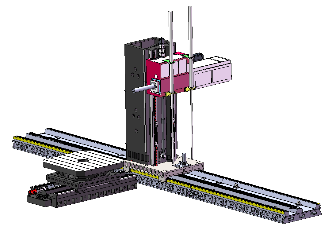 TK6916-16040-3035（常規(guī)主軸箱側(cè)掛式）數(shù)控落地銑鏜床