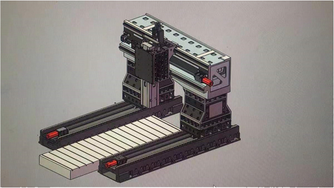 LD4035一500數(shù)控定梁動(dòng)柱龍門(mén)高速銑床