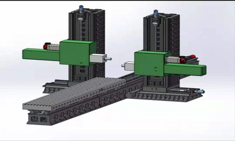 AB-HTXYZ68130一6000一2000工程數(shù)控68130刨臺對頭組合鏜銑中心