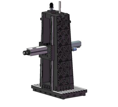 中置JMDL一YZ3215固定柱臥式重型銑鏜床(2)