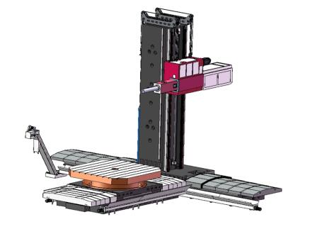 JMLD6920-10050-4035數(shù)控落地銑鏜床