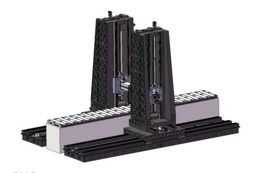 HTK69130-12016一3數控雙柱臥式對頭鏜銑床6813
