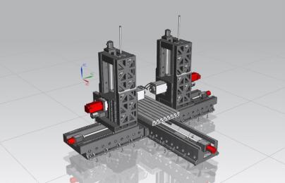 雙組合臥式雙動柱數(shù)控鏜銑中心WHAB4020一1000