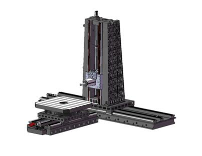 特殊設計中置硬線復合導軌TK6913-6－3-2025型數(shù)控落地銑鏜床