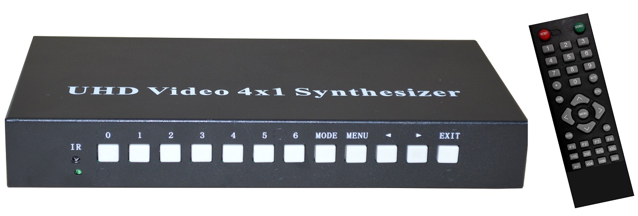 HDMI 4K超高清画面分割器带KVM