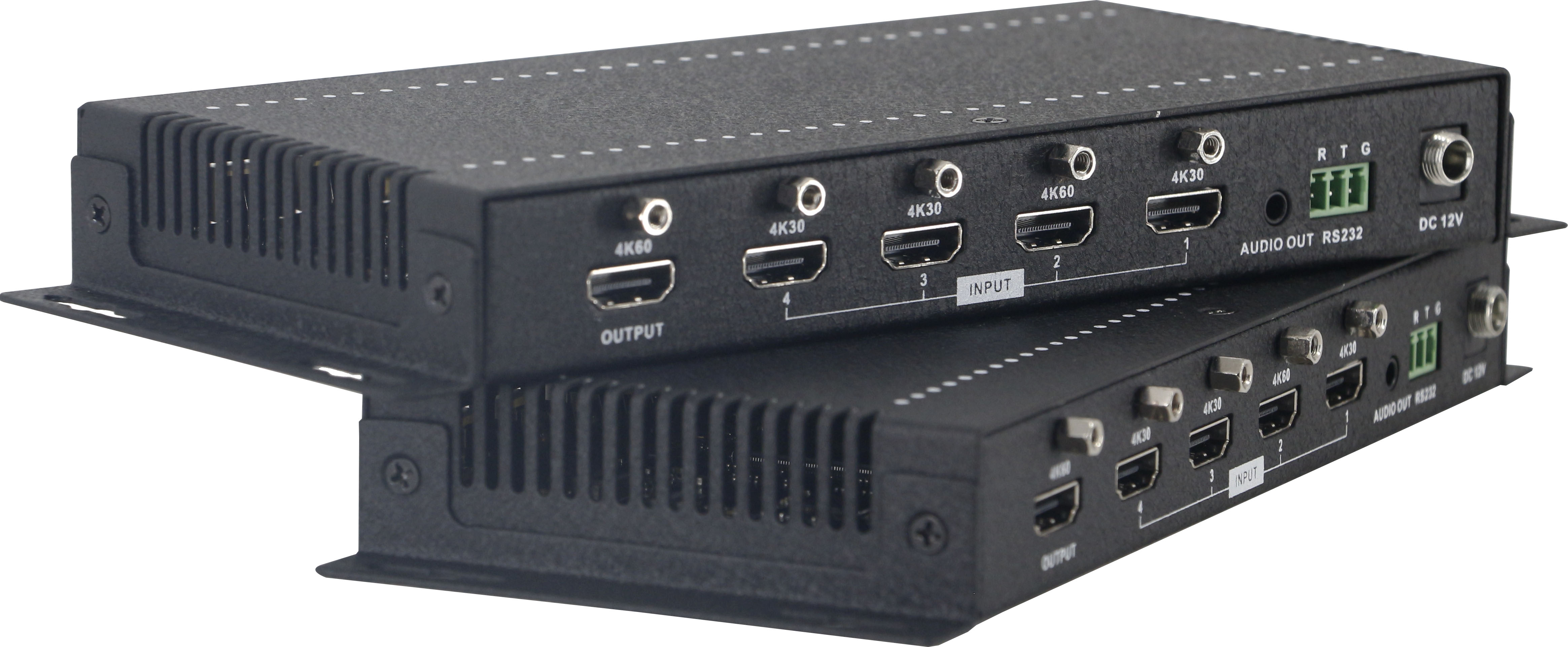 超高清4K 60Hz四画面分割器