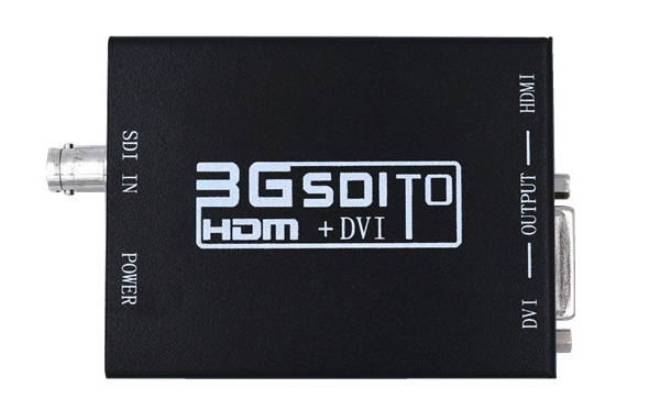 3G-SDI转HDMI+DVI双接口转换器