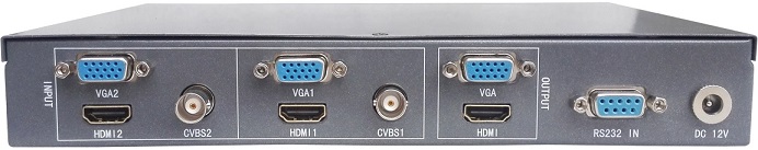 高清VGA/HDMI二画面分割器