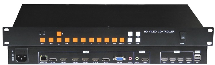 4K超高清四画面分割器