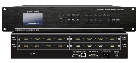 1080P无缝切换矩阵系统