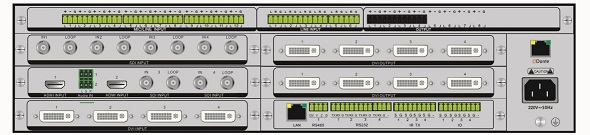 8路SDI内嵌音频（分离音频）录播一体机