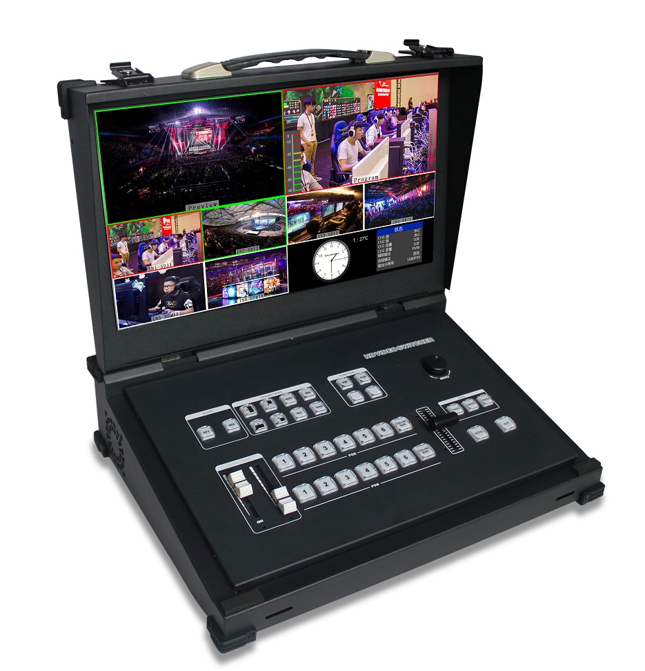 便携式六路高清视频导播台切换台