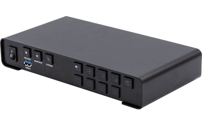 4路HDMI+4路音频同步录像机