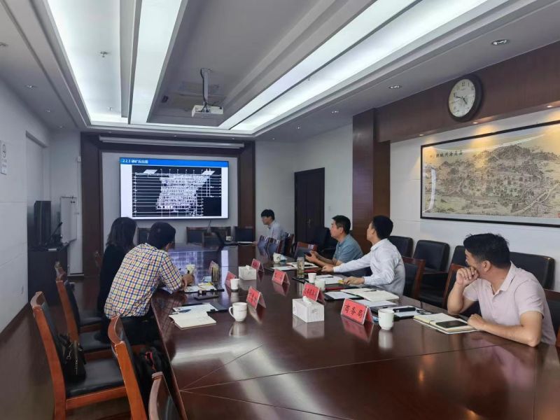 2022年9月与海州区文旅局，商务局，锦屏镇政府相关领导关于磷矿项目技术交流