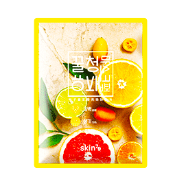 skin79柚子蜜浆提亮焕肤面膜
