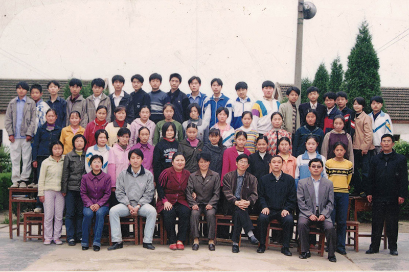 2002年初三3班毕业照