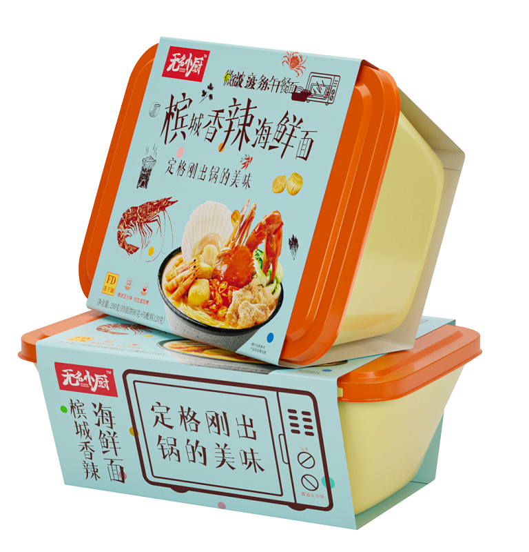 槟城香辣海鲜面碗装200g