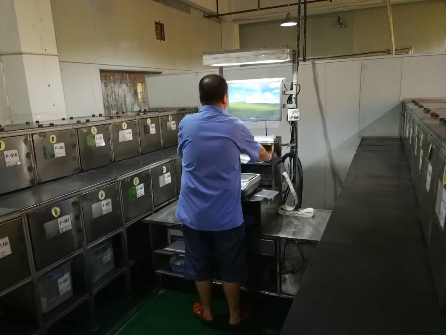 深圳永锋多种物料橡胶配合系统施工完毕