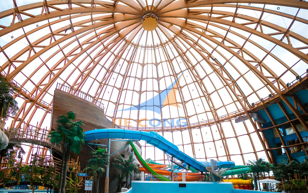 皮特兰水上乐园屋面膜结构