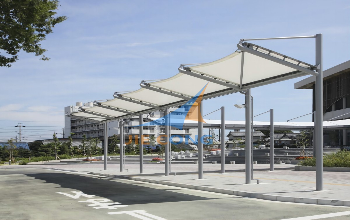 小牧市民会馆膜结构遮阳雨棚