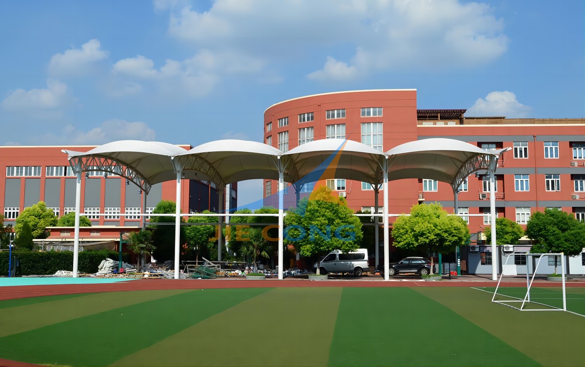 华漕中学篮球场膜结构