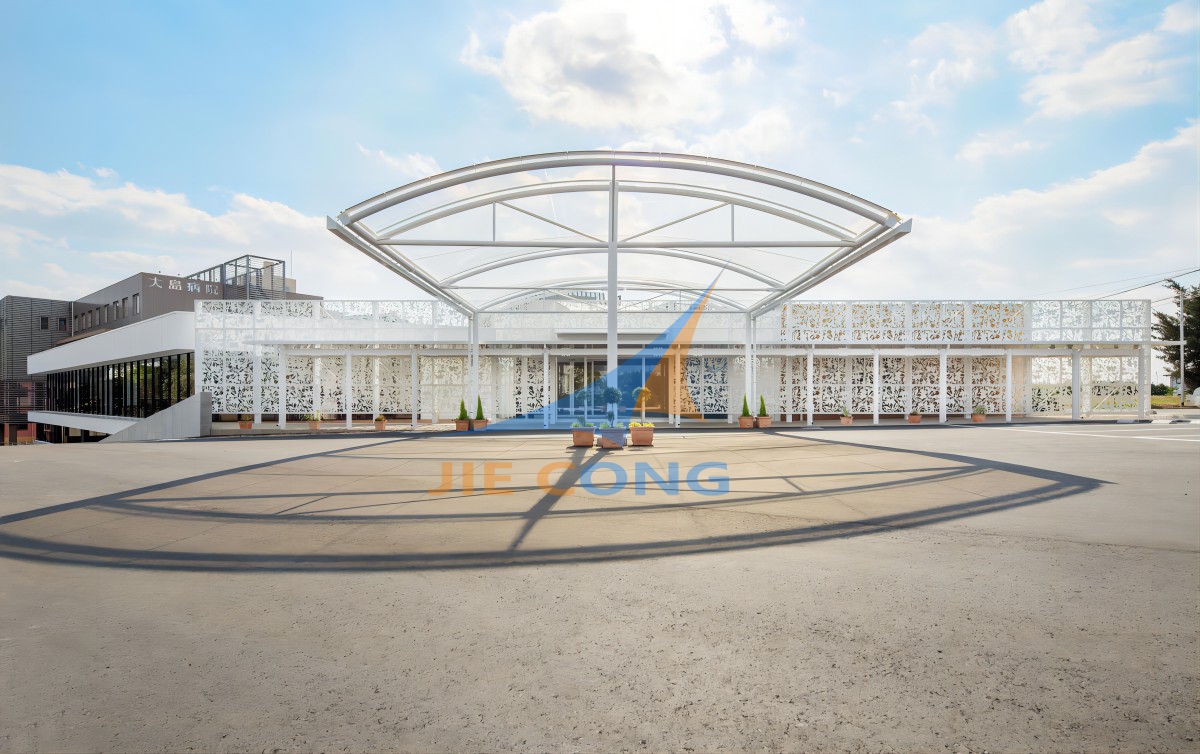 大岛医院膜结构风雨棚