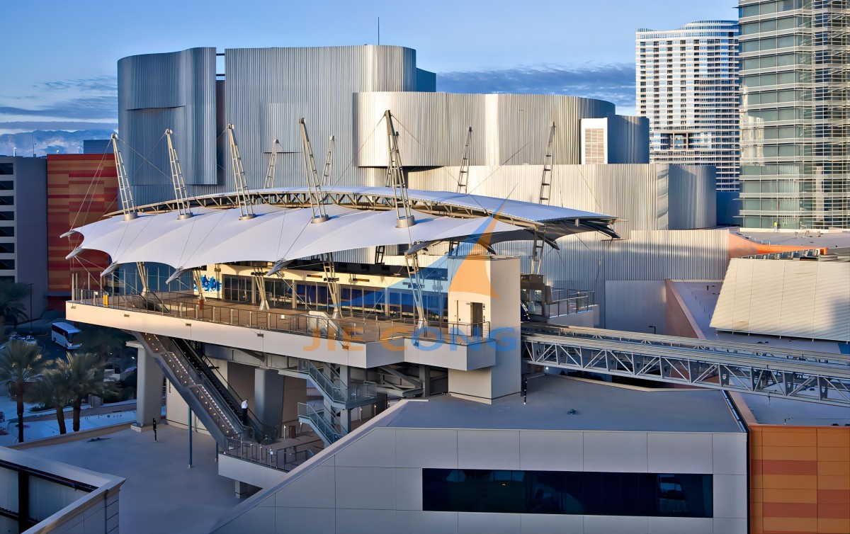 米高梅站屋面膜结构