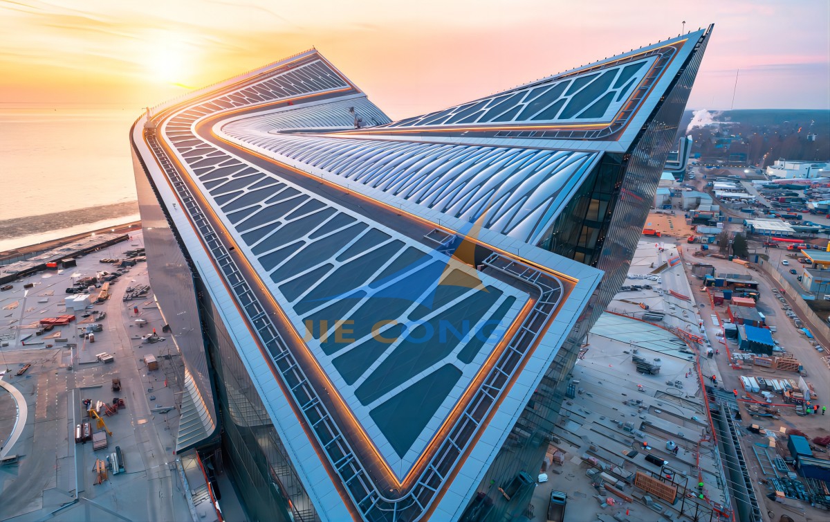 拉赫塔中心中庭膜结构