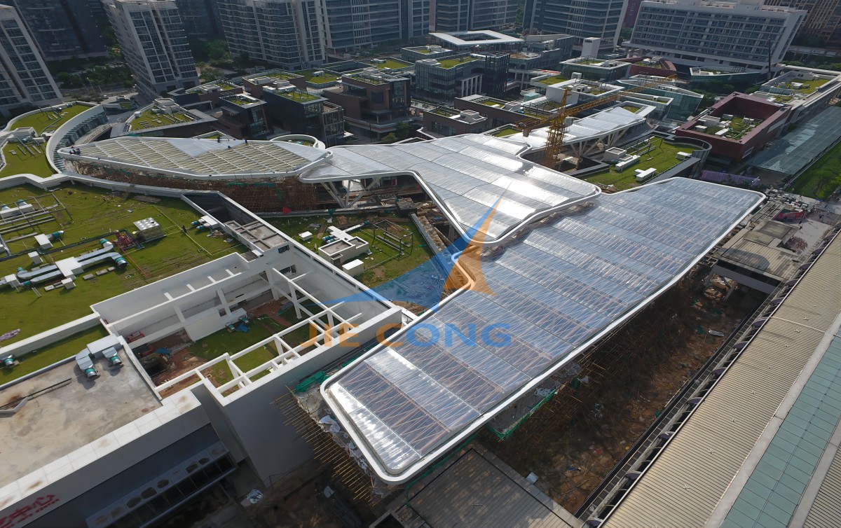 红山六九商业广场中庭膜结构