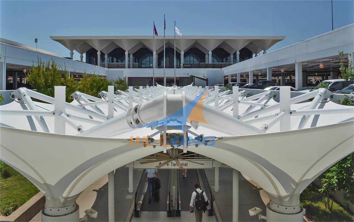 孟菲斯国际机场廊道膜结构