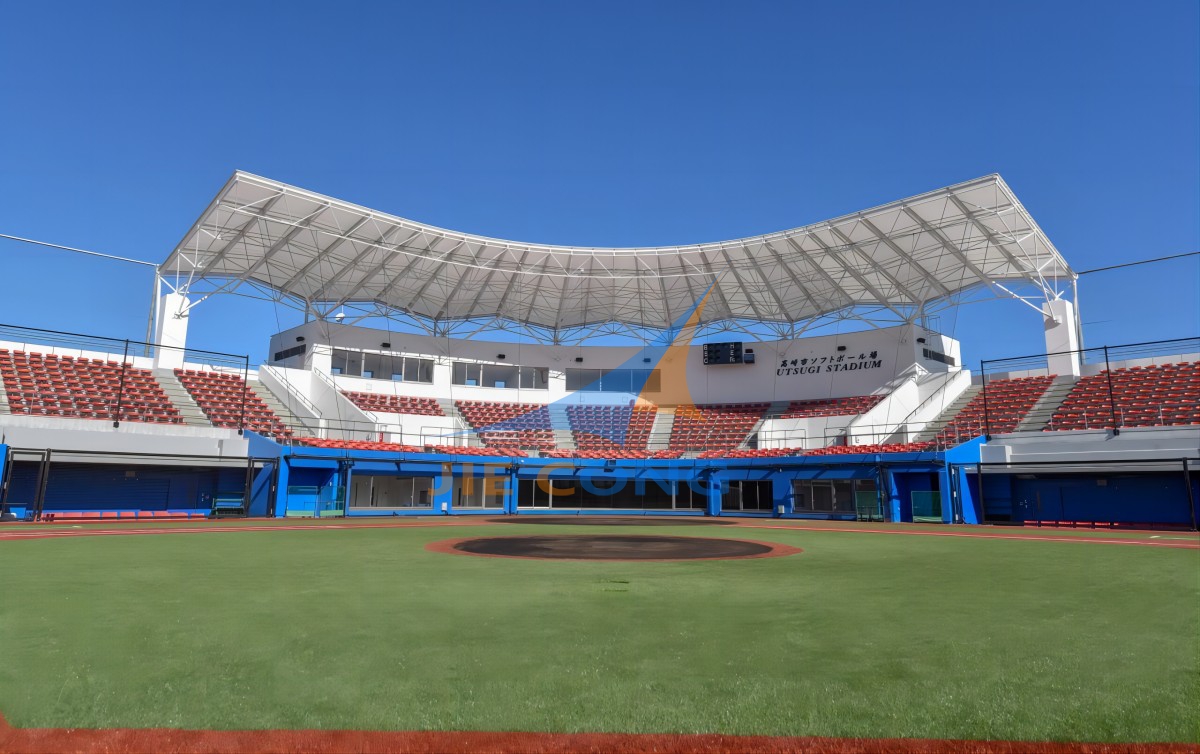 高崎市垒球场看台膜结构