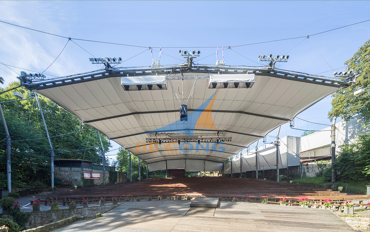 泰克伦堡露天剧院场膜结构