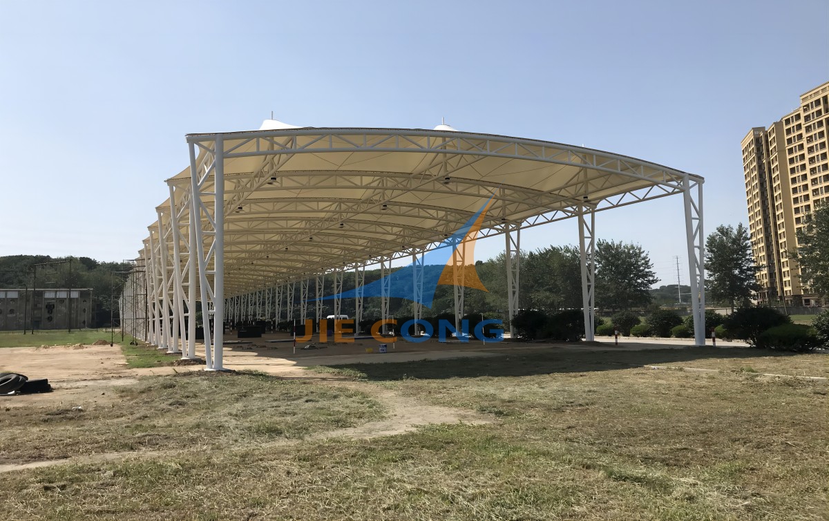 南京国防科技大学障碍训练膜结构