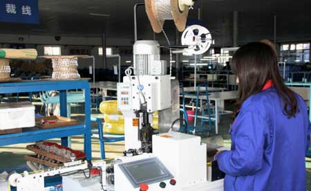 电脑全自动线束成型机