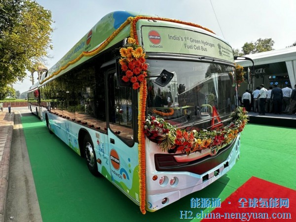 印度计划到2030年实现1000辆氢动力公交和卡车