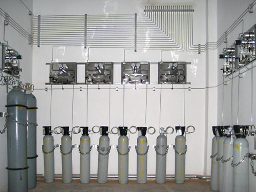 实验室气体管路控制系统