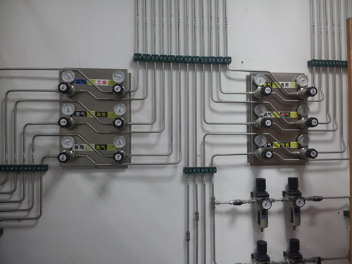 实验室气体管路控制系统