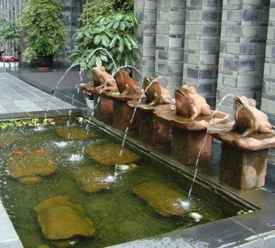 酒店景观喷泉