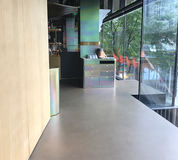 太古里毕卡达西班牙西餐微水泥工程