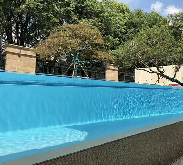 雅居乐亚克力泳池
