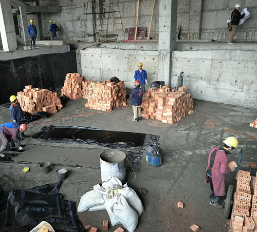 朗基和今缘项目工程工地施工