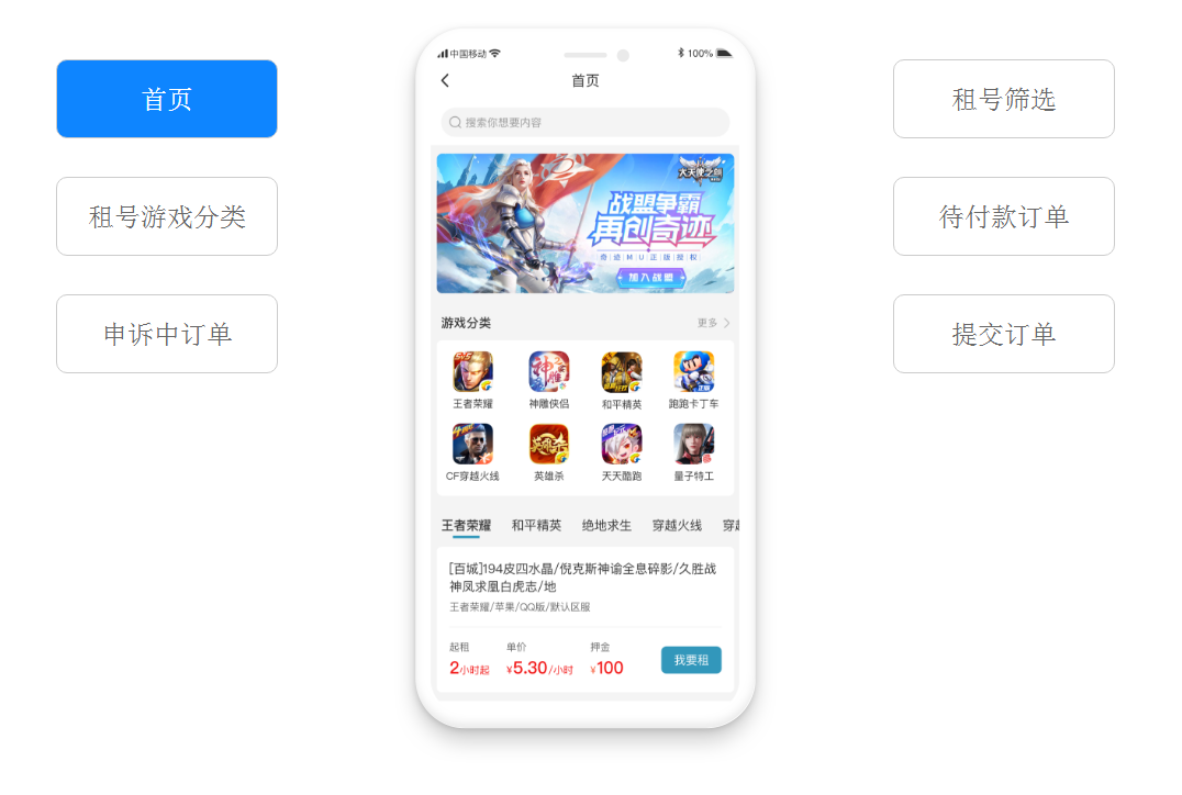 众机会设备租赁小程序开发