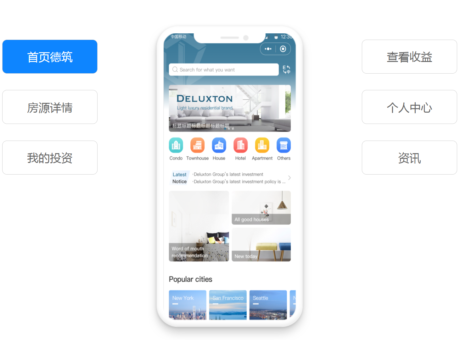 房地产小程序开发案例
